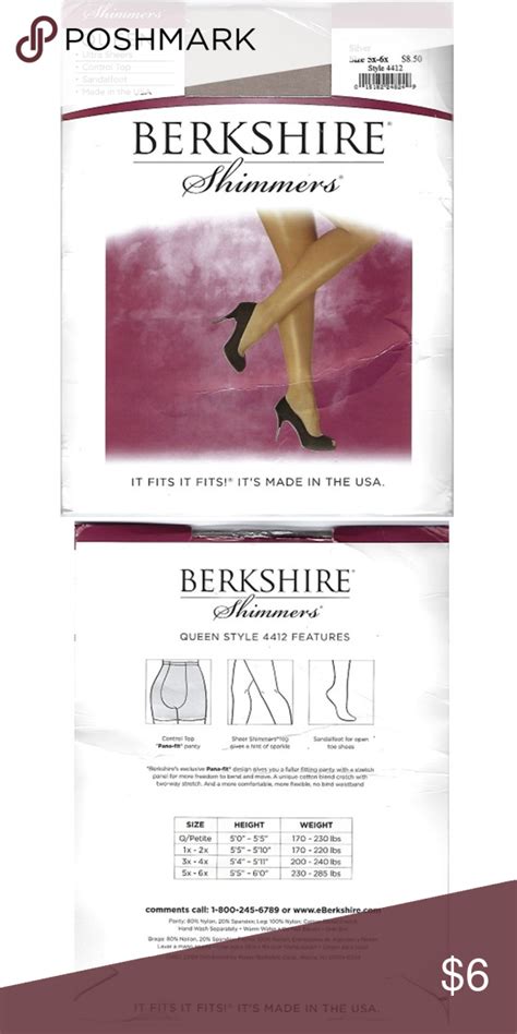 berkshire pantyhose sizing|Berkshire Hosiery .